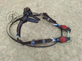 Red, Cream and Blue Futurity Knot Browband Headstall