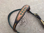 Draft Cross Chocolate Celtic Browband Headstall