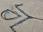 Draft Size Purple and Turquoise Tack Set
